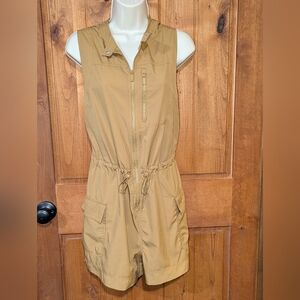 Sleeveless‎ Tan Jumpsuit Romper